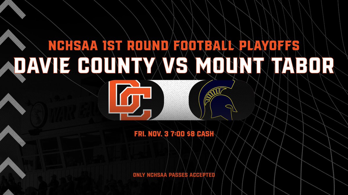 Davie County Football🏈🦅 (@DavieHSFootball) on Twitter photo 2023-10-30 13:58:52