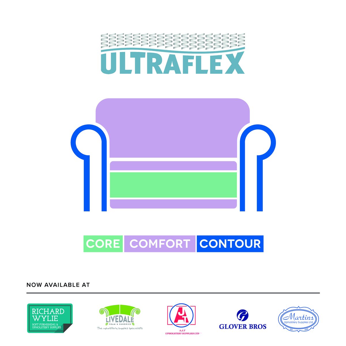 Texfelt (@texfelt) on Twitter photo Our Springbond Ultraflex Core Comfort & Contour range is now available from the following wholesalers based throughout the UK.
#Springbond #Ultraflex #Reupholstery #sustainable #highperformance <a href="/RichardWylieLtd/">Upholstery Supplies</a> <a href="/foam_ltd/">Livedale Foam and Sundries Ltd</a> AJT Upholstery <a href="/GloverBros/">Glover Bros Ltd</a> Our Springbond Ultraflex Core Comfort & Contour range is now available from the following wholesalers based throughout the UK.
#Springbond #Ultraflex #Reupholstery #sustainable #highperformance <a href="/RichardWylieLtd/">Upholstery Supplies</a> <a href="/foam_ltd/">Livedale Foam and Sundries Ltd</a> AJT Upholstery <a href="/GloverBros/">Glover Bros Ltd</a>