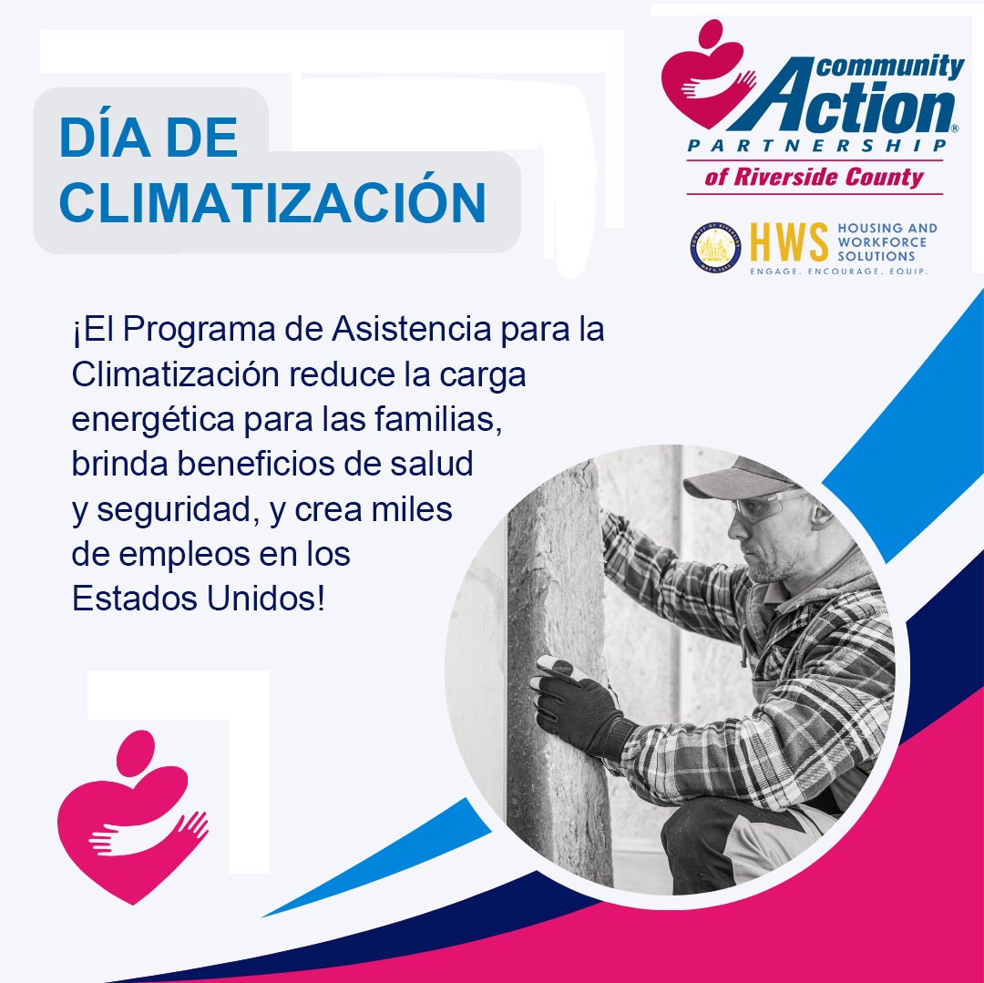 caprivco's tweet image. Hace 47 años, el 14 de agosto de 1976, el presidente Gerald Ford promulgó el Programa de Asistencia para la Climatización, un paso vital hacia un futuro más sostenible y eficiente. ¡Feliz Día de Climatización!
#WxDayOct2023 #WeatherizationWorks #CAPRiverside #RivCoNOW