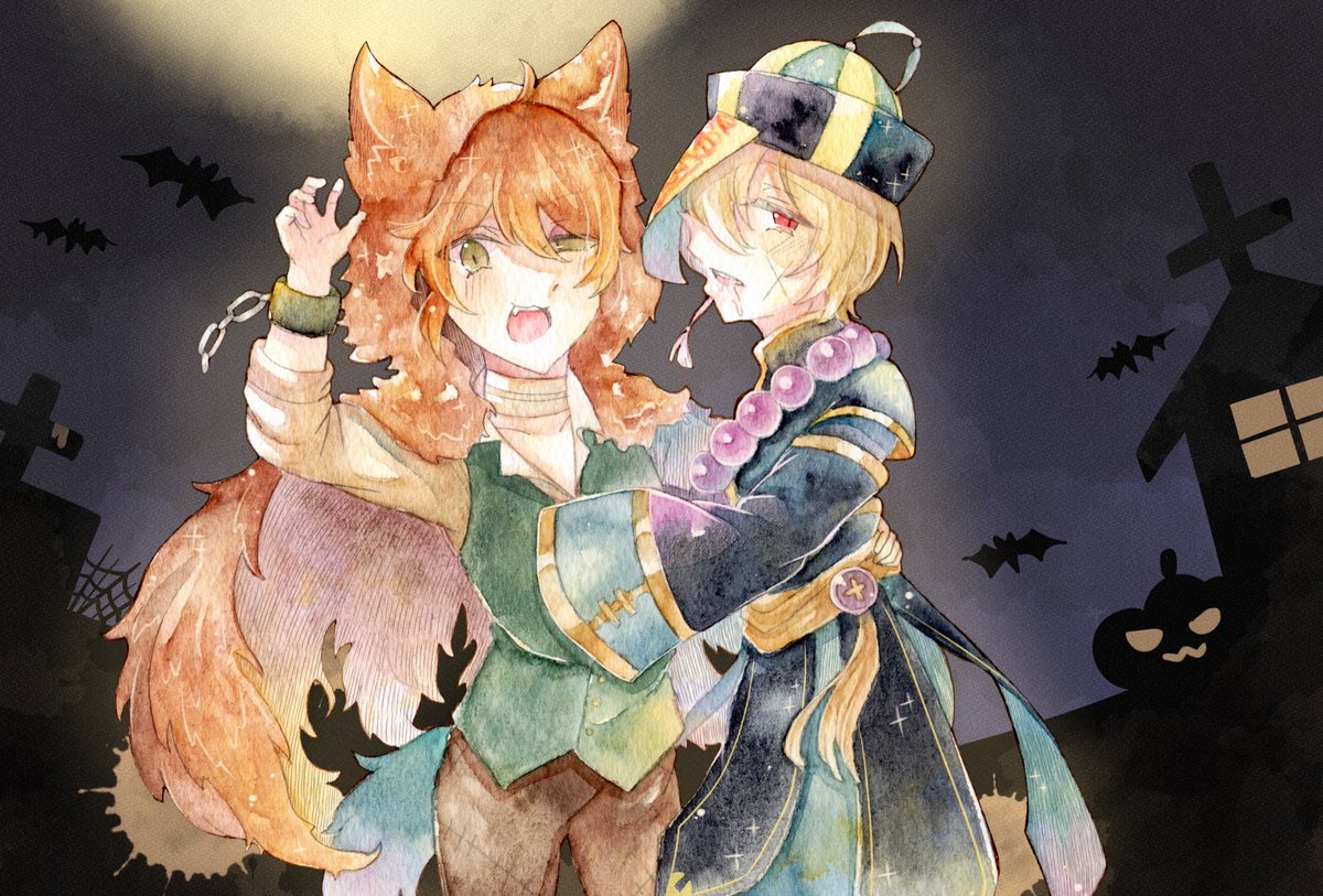 「ハロウィン囚墓ちゃん」|このはなぽうらのイラスト