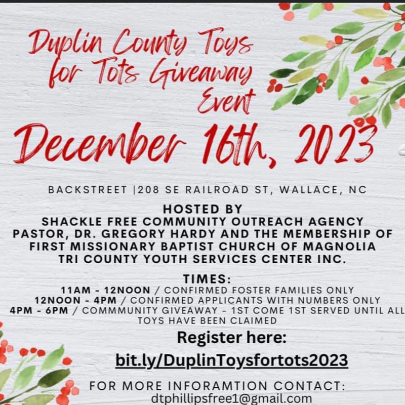 ShackleFree3's tweet image. Whether you want to donate, volunteer, or host a Toys for Tots donation box at your workplace, let us know! Your help goes further than you know.
#shacklefree #toysfortots #duplincounty #xmas