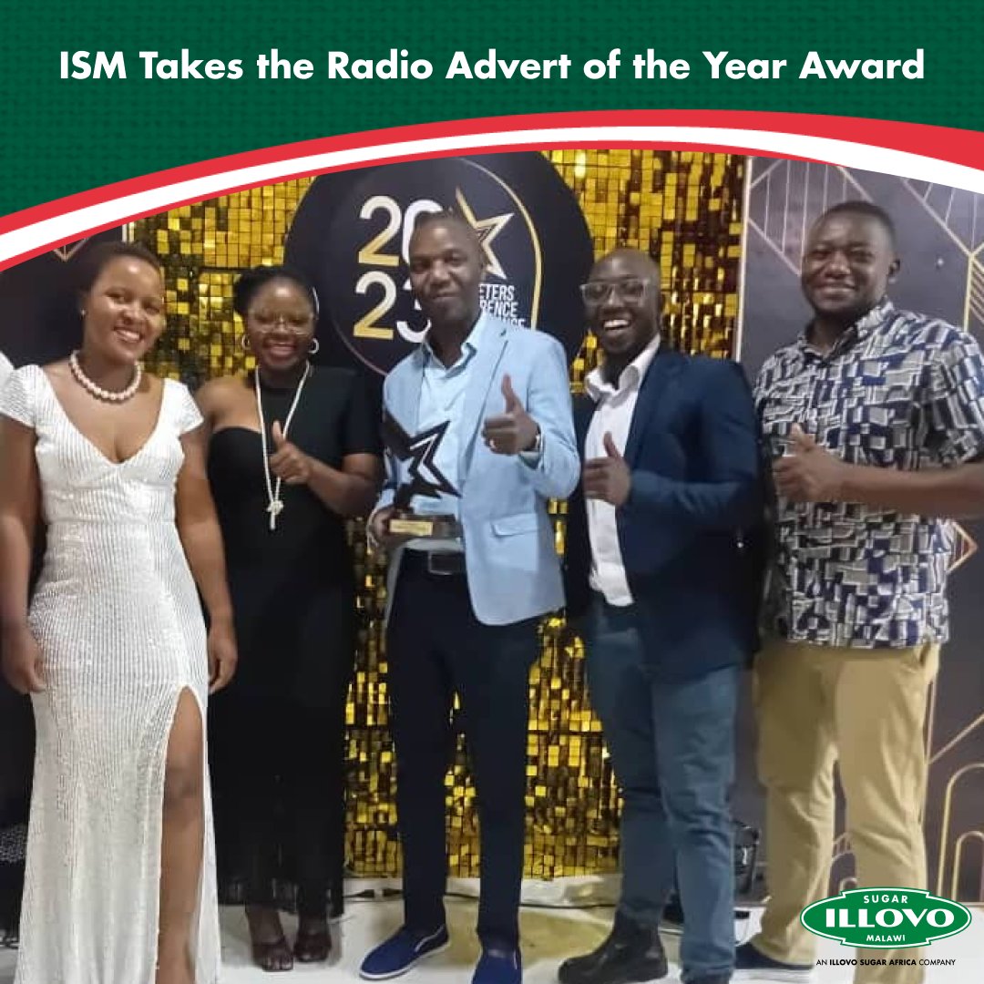 On Saturday, October 28th, 2023, ISM proudly clinched the coveted Radio Advert of the Year Award at the Institute of Marketing in Malawi's (IMM) annual conference, hosted at Sunbird Nkopola!