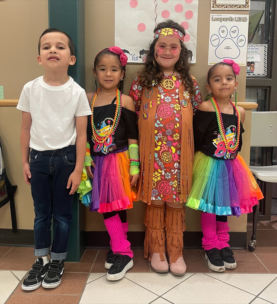 Students at <a href="/LamarElemCISD/">Lamar Elementary, Conroe ISD</a> dress up in past decades for Red Ribbon Week!