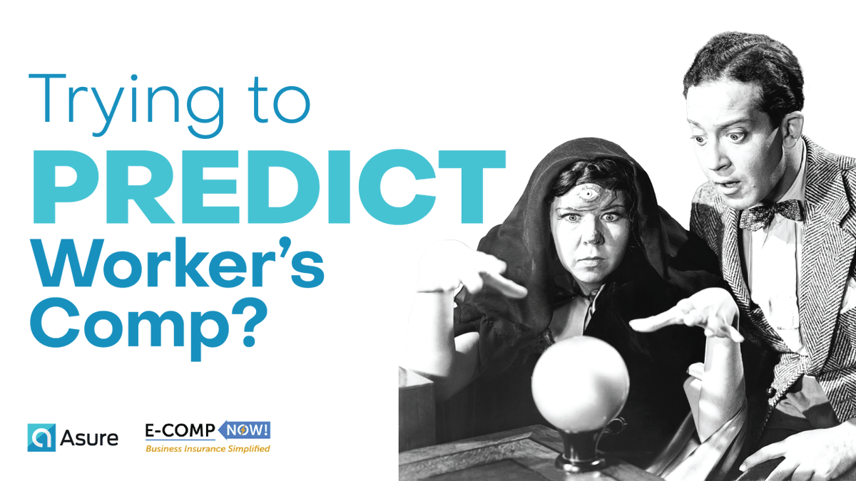 Asure_Software's tweet image. You’d need a crystal ball to accurately guess how much worker’s comp you’ll need. Stop guessing and start saving with Pay-as-You-Go Worker’s Comp from @GoECOMP, a trusted @Asure_Software Partner. Get an instant quote here: hubs.ly/Q0273MQG0

#Asure #WorkersComp #EComp