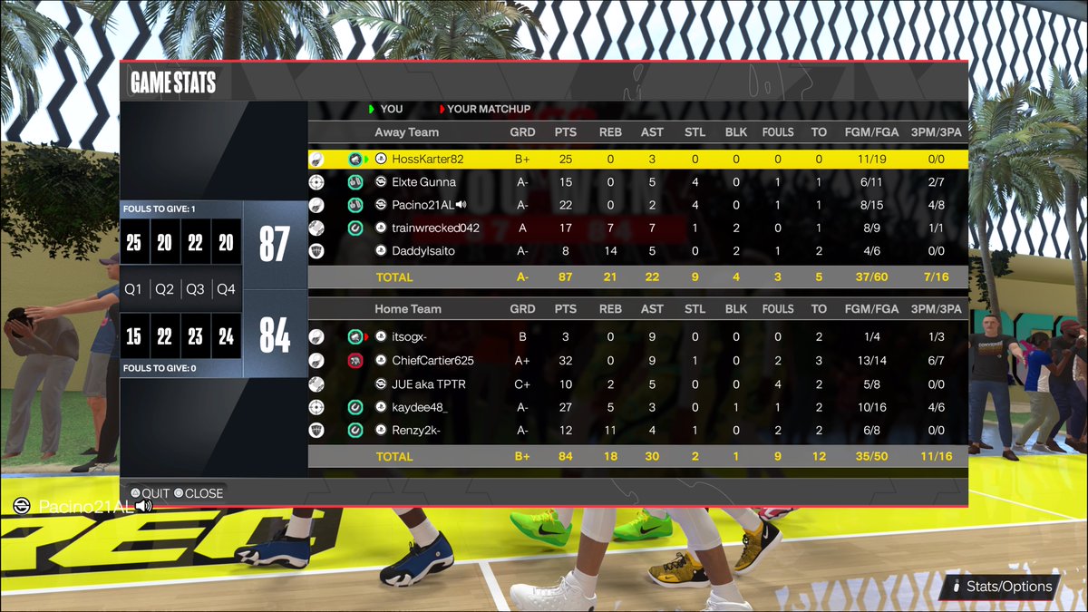 HossLife2k's tweet photo. #PS5Share, #NBA2K24 #MatchupNightmare #TheREC #FloorSpacingSlasher #PG https://t.co/8MA97zeS77