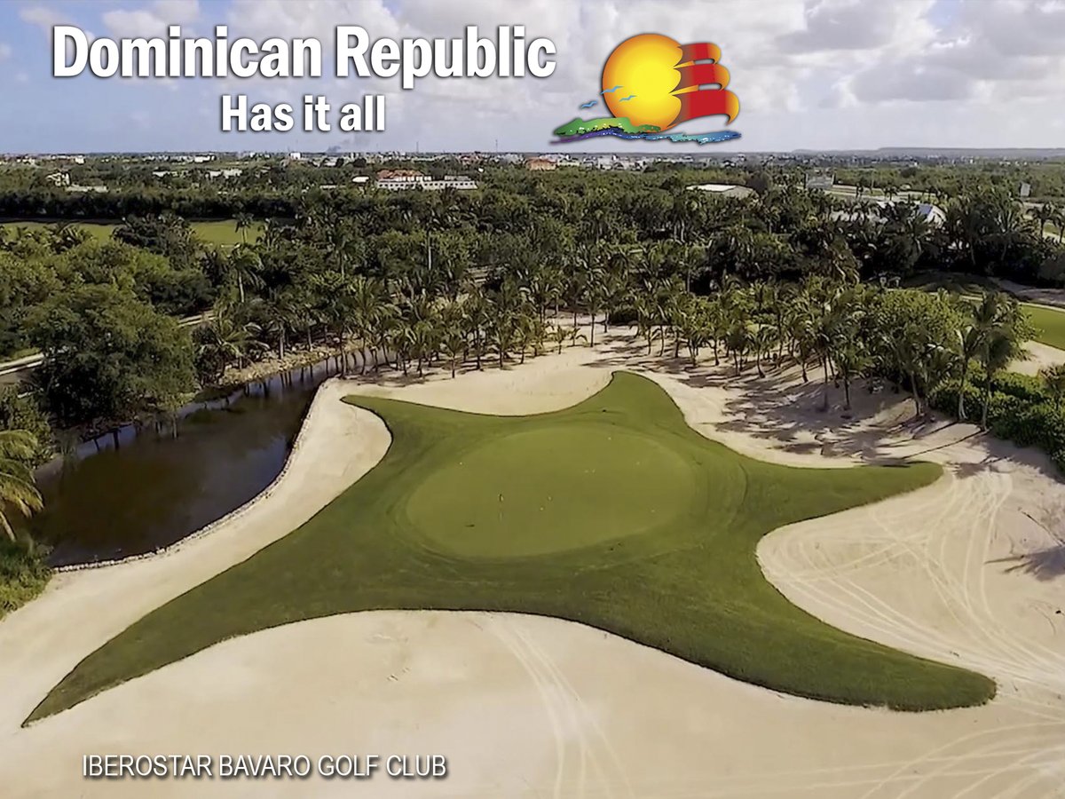 teetimesusa's tweet image. 🏝️ Golf in paradise … 🏝️ Iberostar Bávaro Golf Club&apos;s course, designed by PB Dye,  is a 72-par, 18-hole golf course, surrounded by lush vegetation and featuring spectacular, panoramic views. 

Paradise is closer than you think: 📞888-848-8941

#AllThatYouWantInDR #GoDomRep