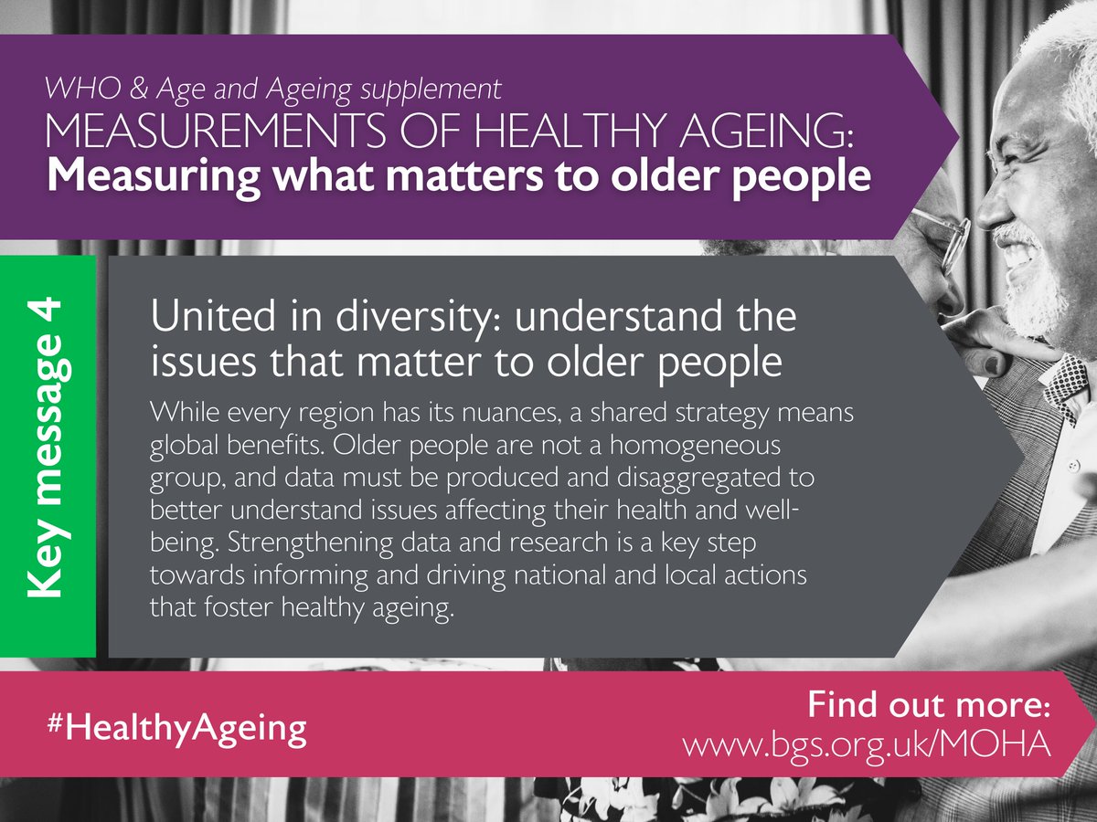 A shared strategy to measure healthy ageing helps us to unite in diversity and understand the issues that matter to older people academic.oup.com/ageing/issue/5… #HealthyAgeing @WHO @GeriSoc @OUPAcademic @OUPMedicine