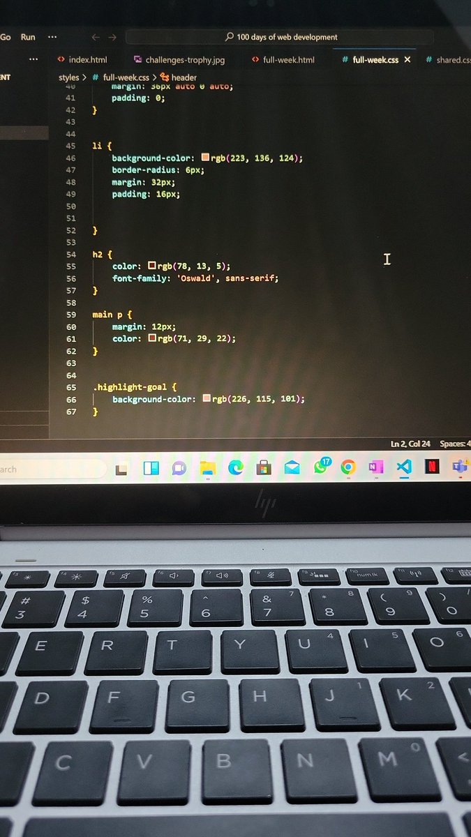 ChimdaluEmekekw's tweet image. Day 7 of my #100daysofwebdev challenge 

Today, I learned about the box model of CSS. I also learned about using selectors and combinators for styling
