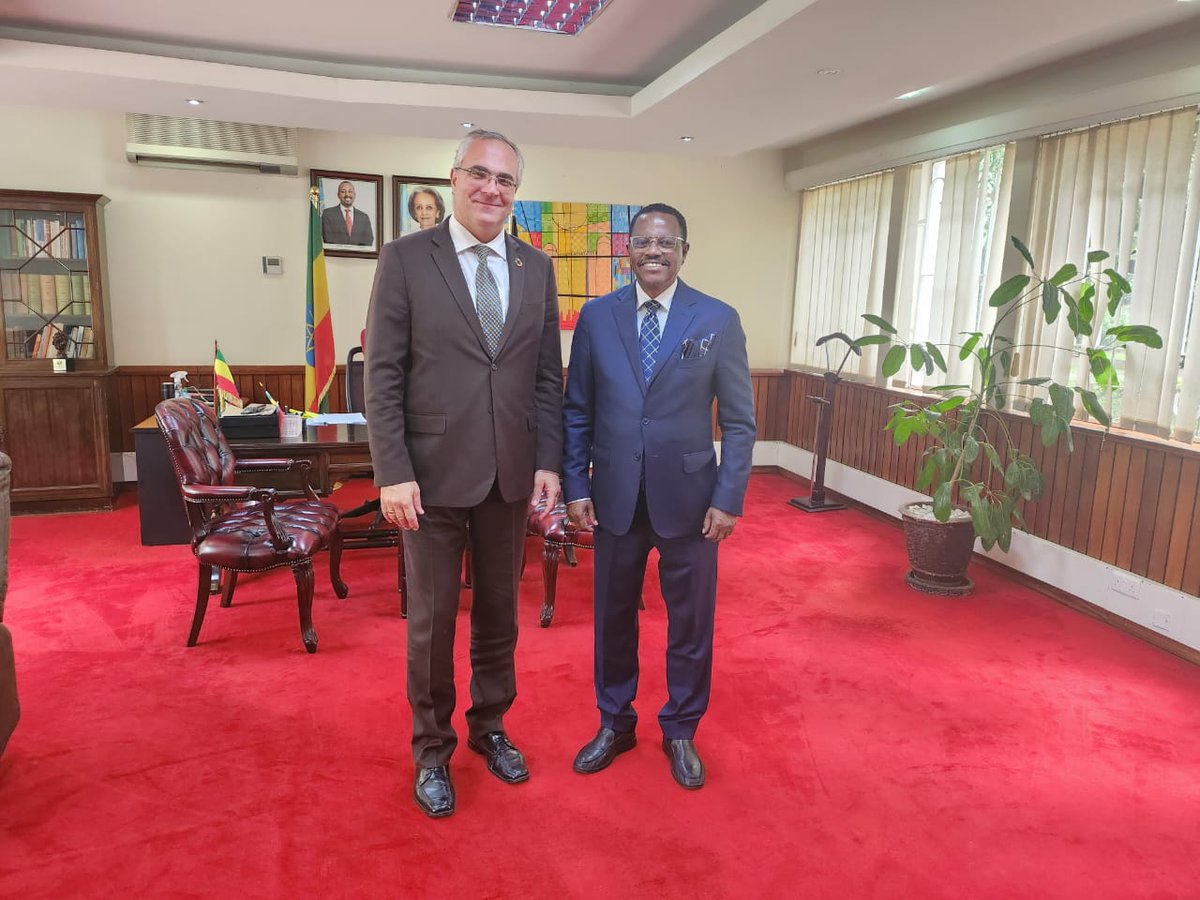 Good to meet with Ambassador @ButaDubi of Ethiopia🇪🇹 to Kenya🇰🇪! Grateful for Ethiopia's participation at the 2nd session of the UN-Habitat Assembly & for their continued support in the partnership with @UNHABITAT, which has led to successful projects across the country.
