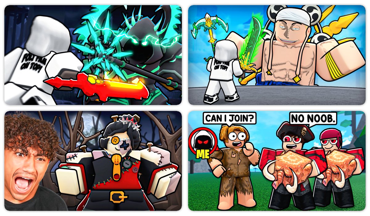 IrfanDesigns's tweet image. Some thumbnails made this week!✏️
#roblox #robloxthumbnail #RobloxDev #robloxart
