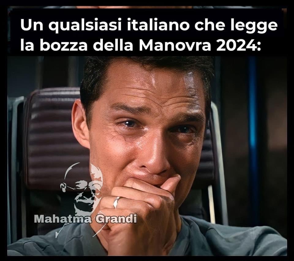 #Manovra #GovernoMeloni #MeloniVergogna #30ottobre #mahatmagrandi