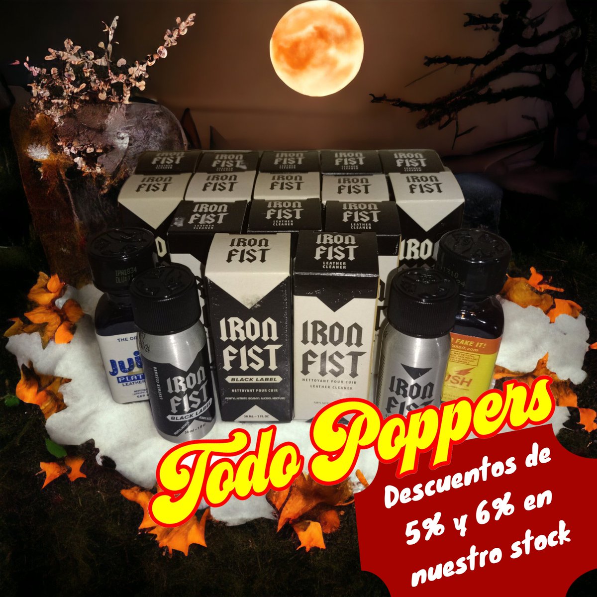 Semana de #Halloween y nuestros descuentos están de miedo 👻🎃💀 aprovecha y lleva los mejores aromas del mundo siempre a tu alcance con <a href="/TodoPoppers/">TodoPoppers</a> info DM o WhatsApp 3204368377