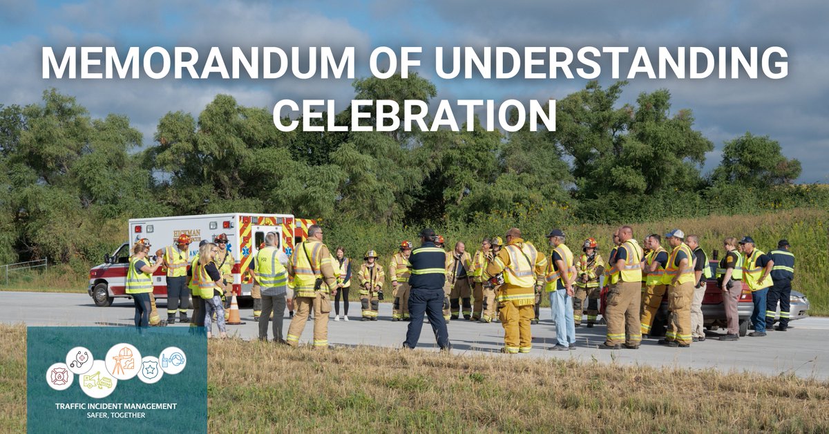 NebraskaDOT's tweet photo. In partnership with @NEStatePatrol, NDOT will be hosting a ceremony on November 15 to celebrate the signed Memorandum of Understanding (MOU) between first responders in Buffalo, Hall, Kearney, and Adams Counties. #CRSW https://t.co/jEadbZBJg3