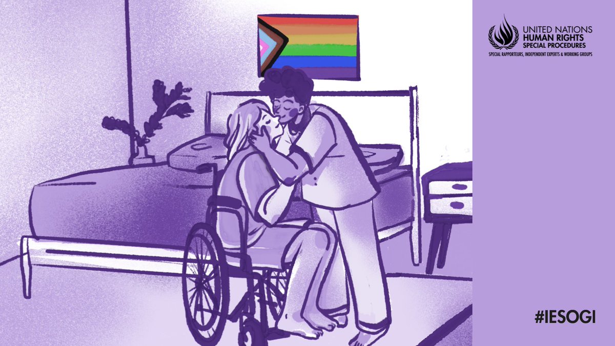 LGBT+ persons living with disabilities face a pervasive perception that, unless they are ‘cured’ or ‘corrected’, they are lesser or somehow inferior to other human beings. Read my joint statement w/ @SR_Disability, with guidance & 9 recommendations here: buff.ly/499dHUX