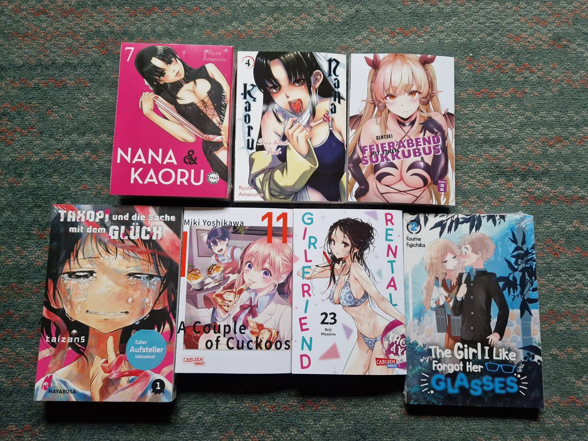 die_rache's tweet photo. Ein Teil meiner neuen Mangas möchte ich Euch Heute mal zeigen. https://t.co/xJMLElpiDP