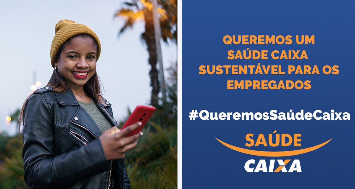 🏥#QueremosSaúdeCaixa! Por isso, defendemos a manutenção da divisão de custos do Saúde Caixa na proporção de 70% pagos pela <a href="/Caixa/">CAIXA</a> e 30% pelos usuários do plano