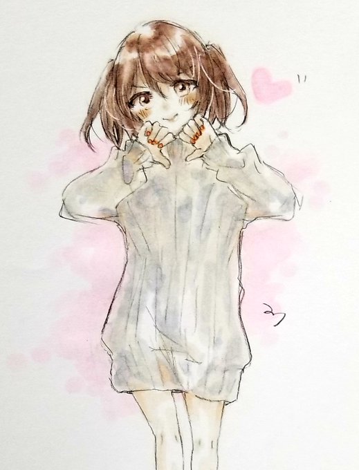 「smile sweater dress」 illustration images(Latest)