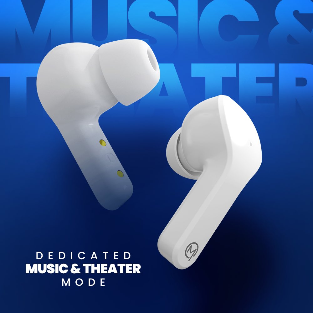 Mobilla0fficial's tweet photo. Transform Your Audio Experience!
With features like lightweight, dedicated music & theatre mode, and fast charge Mobilla’s MBuds 103PRO TWS Earbuds are ready to transform your audio experience.
.
.
.
.
#Mobilla #HarPalKeLiye #PlayYourWay #Sound #Music #Bass #MBuds103Pro #MBuds #Earbuds #TWS #Wireless #WirelessEarbuds