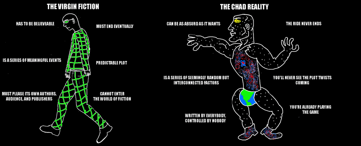 kamilkazani's tweet image. Yes

It is fiction that needs to be believable

Reality can be as absurd as it wants