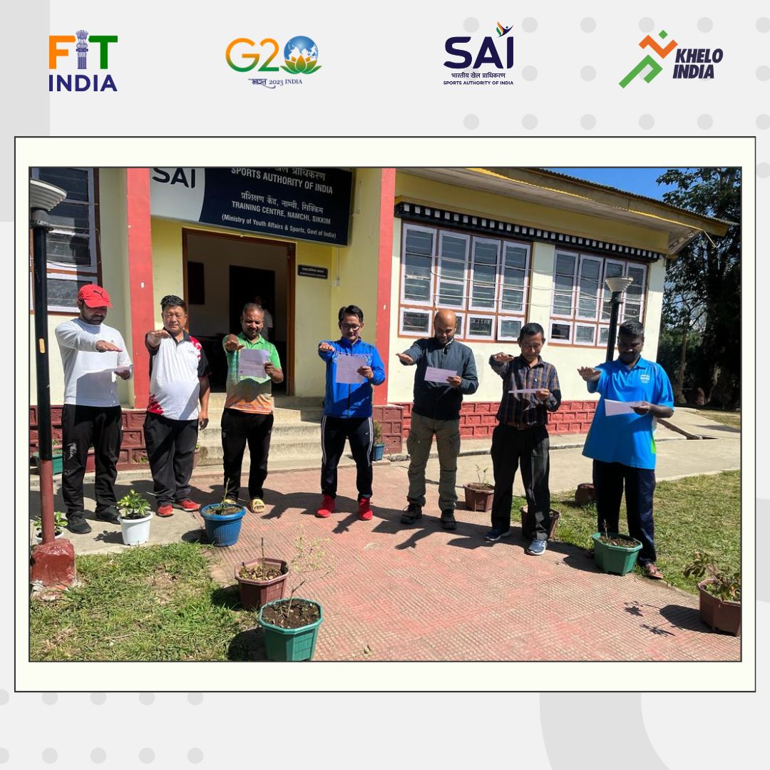 SAIGuwahati's tweet image. Staffs at various units of @SAIGuwahati observing Vigilance Awareness Week from 30th October to 5th November 2023 by taking Pledge on 30.10.2023
#vigilanceawarenessweek2023 
#pledgetaking