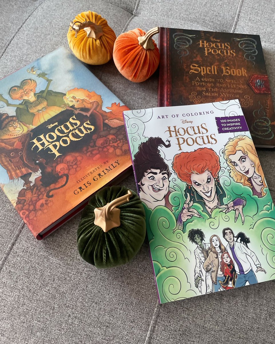 We’re celebrating Halloween with Sanderson sisters! 🎃 Find these Hocus Pocus titles and more Halloween books at DisneyBooks.com