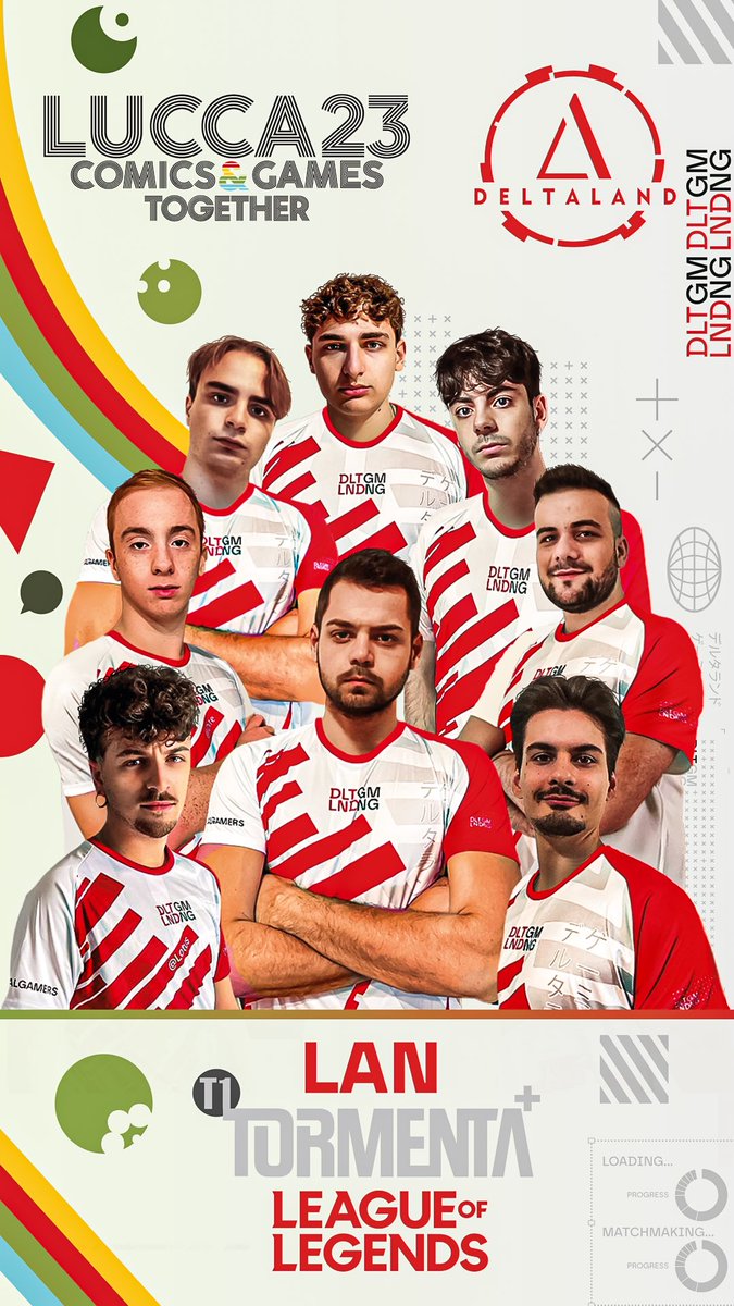 I nostri ragazzi 🔥

Ci vediamo al <a href="/LuccaCandG/">Lucca Comics & Games</a> il 1 novembre contro gli <a href="/Axolotl_Esports/">Axolotl Esports</a> dalle ore 10 al Riot Stadium 🏟️

1/3