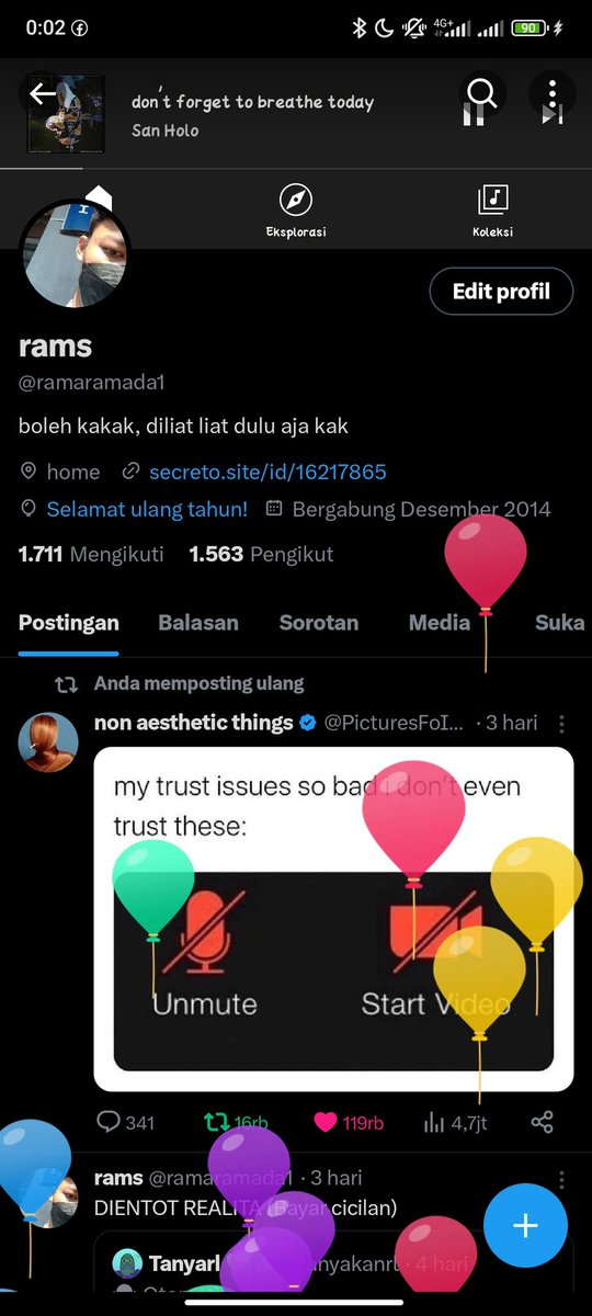Sp mw balon?