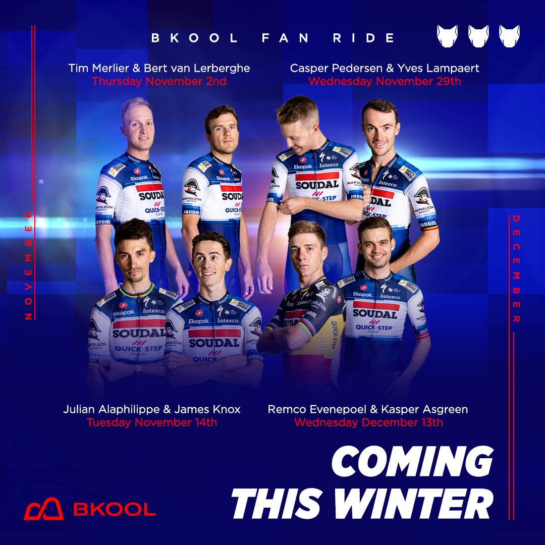 𝐉𝐨𝐢𝐧 𝐭𝐡𝐞 𝐒𝐨𝐮𝐝𝐚𝐥 𝐐𝐮𝐢𝐜𝐤-𝐒𝐭𝐞𝐩 𝐁𝐊𝐎𝐎𝐋 𝐅𝐚𝐧 𝐑𝐢𝐝𝐞𝐬 🔥

Our fans get a 30-day free trial on the <a href="/BKOOL_es/">BKOOL</a> platform, as well as 20% off a subscription to the service - all just by following this 𝐥𝐢𝐧𝐤: refer.bkool.com/byFpApx