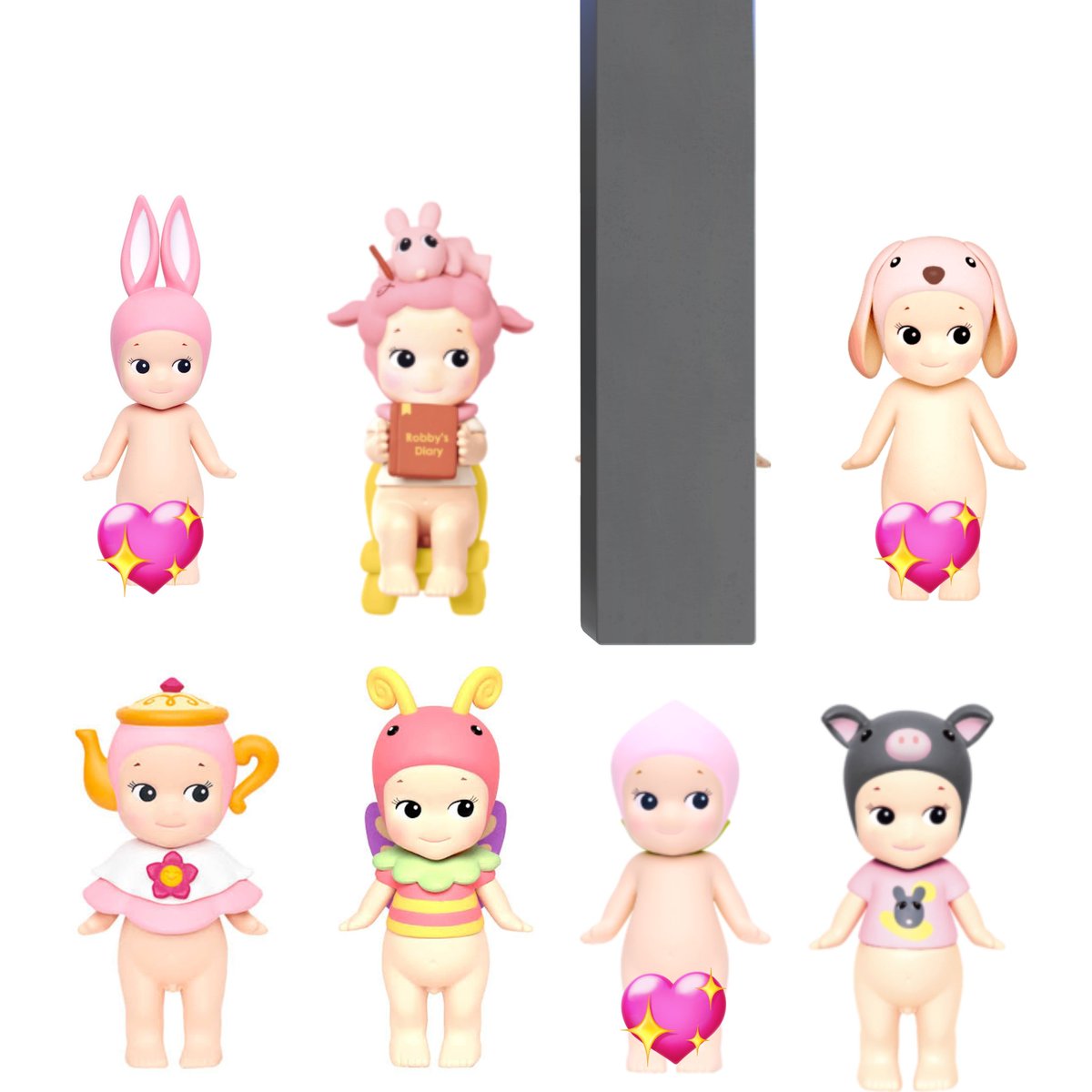 jillihaul's tweet photo. WTB LFS SONNY ANGEL PH

- white / pink sonny angels 
- prio marked with 💖
- pref if 2 or more sonnys from wishlist (or drop other white or pink angels) 
- comment / dm offers! 

# white bear rabbit lop ear jpgl lucky cat brian diary time peach choco pig https://t.co/D2mGsGvdy0