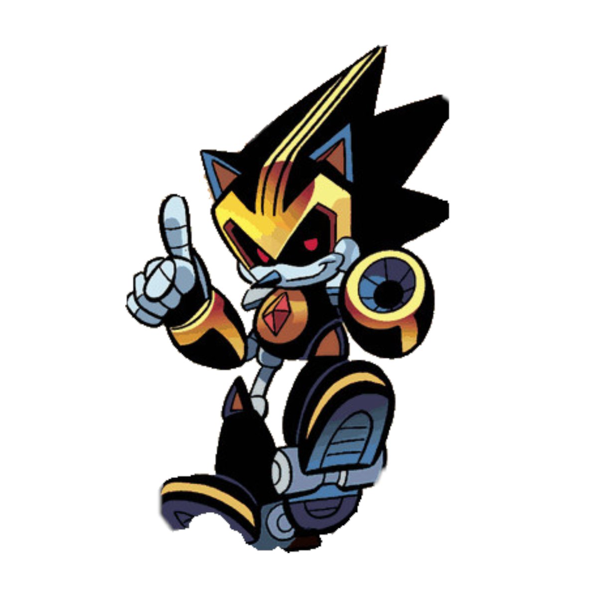 SMBZMECHA's tweet photo. @LastscholarofG Oh uh wassup weird skeleton guy.

Im Metal sonic.

Call me just shard though. https://t.co/3bSz6WHKw4