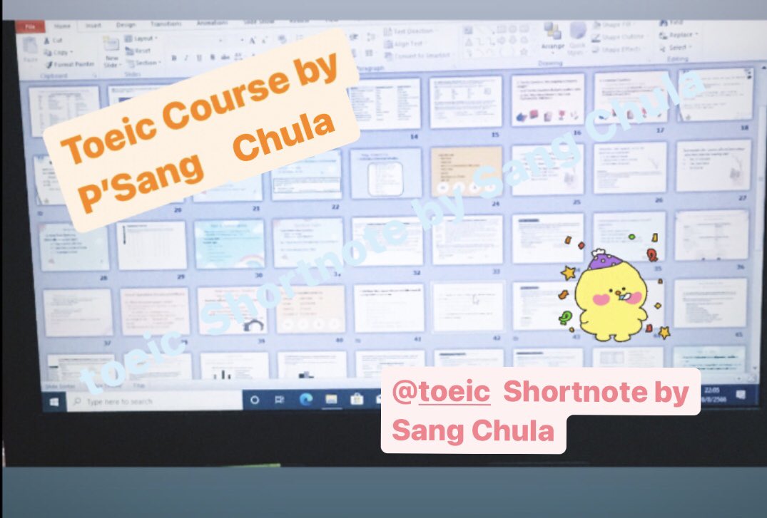 Toeic shortnote By Sang Chula : TOEIC 950 tweet media