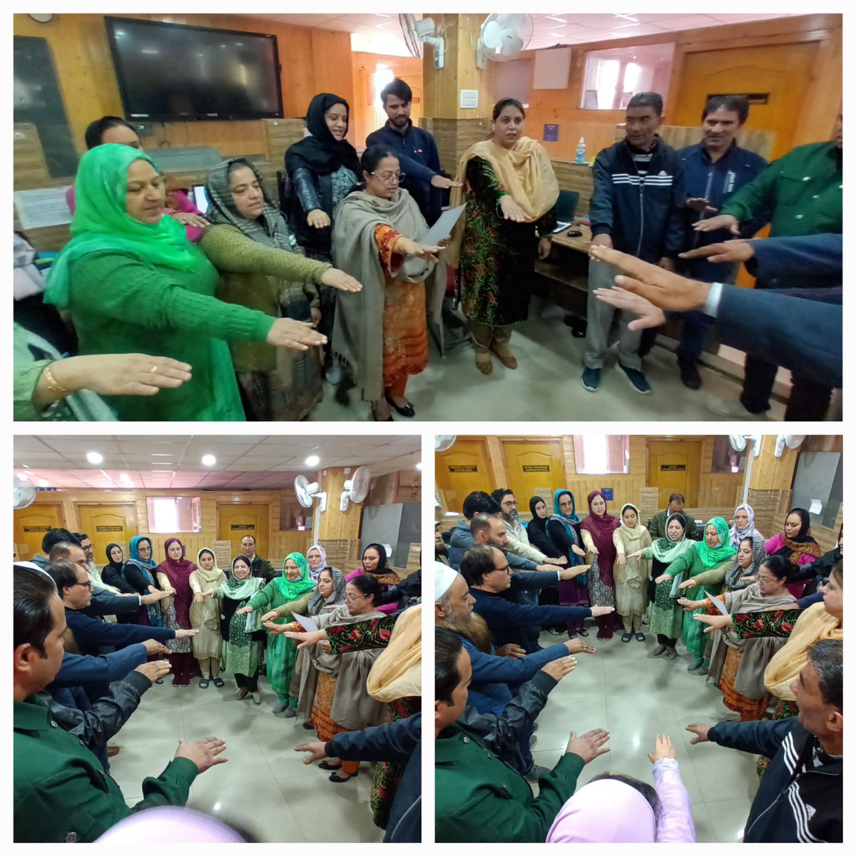NpcdcsSrinagar's tweet photo. Integrity pledge held in the office of CMO Srinagar https://t.co/IrHCMRdDMd