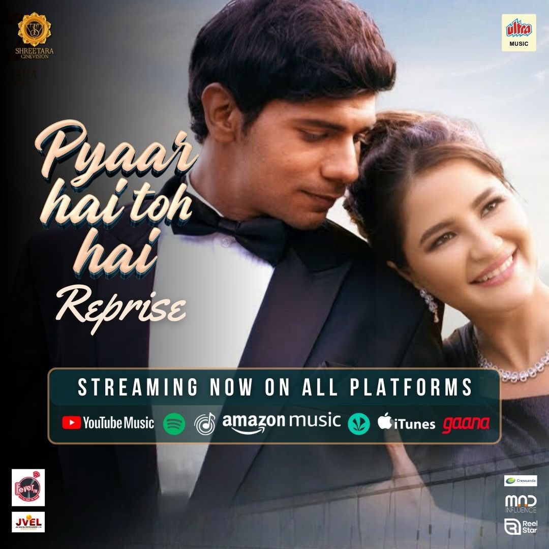 ShreetaraC15413's tweet photo. Discover a fresh take on love with the reprise version of ‘Pyaar Hai Toh Hai’ now available on all platforms😍✨

@Sanjjeevk
@PaanieKashyap
@ArmaanMalik22 
@palakmuchhal3 
@KaranHariharan 
@sunittaradia 
@pradeepchase 
@jaiviratra 
@simplytyagi1
@whoisthisrohit 
@Ultrahindi https://t.co/RHCKGEZCah