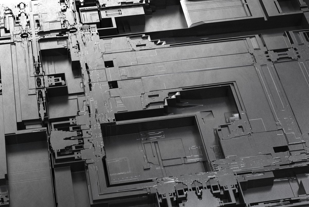 JacekPilarski2's tweet photo. Starting this week with new technological displacement maps pack, including Mandelbulb formulas. You can generate an infinite number of versions. https://t.co/cgDh1s7n40
#b3D #greeble #maps #displacementmap #conceptart #mattepainting #scifi https://t.co/Rm7ojs29B9