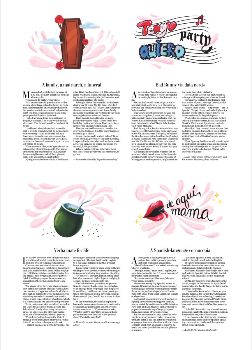 Here’s how it looked in print! <a href="/maits/">Maite Fernández Simon</a> <a href="/Island34EH/">Efrain Hernandez Jr.</a> <a href="/eh_mah_nwel/">Emmanuel</a> <a href="/adcfanboy/">David Betancourt</a> <a href="/Katty_Huertas/">Katty Huertas</a> <a href="/schmidtsam7/">Samantha Schmidt</a> <a href="/luciovilla/">Lucio</a> #GuaposatWaPo
washingtonpost.com/nation/interac…
😎🇨🇴🇨🇷🇲🇽🇵🇷🇺🇾🇺🇸