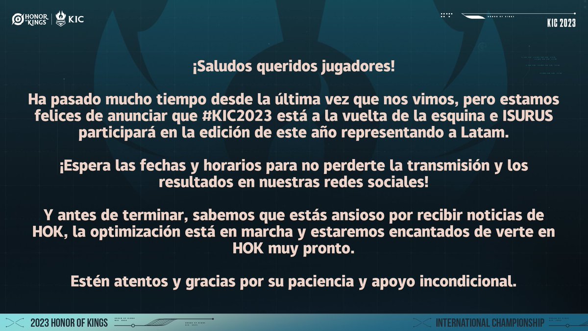 Honor of Kings LATAM (@hoklatam) on Twitter photo 
