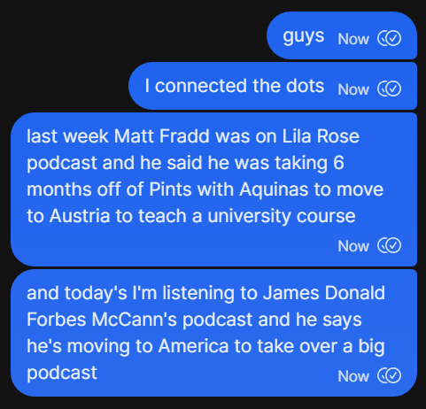 augustcoarse's tweet photo. @LilaGraceRose  @Pints_W_Aquinas @jdfmccann  I figured y'all out https://t.co/Zf4e7yzGhU