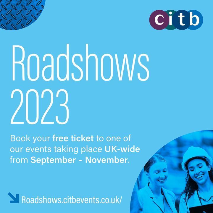 Can't make it to our CITB Employer Roadshows in person? Our online sessions might be for you ⤵️ 

England and Scotland – Wednesday 8 November, 10am – 11.30am

Wales – Friday 8 December, 10am – 11.30am

Book now: bit.ly/3FuwV9Z

#CITBEmployerRoadshow