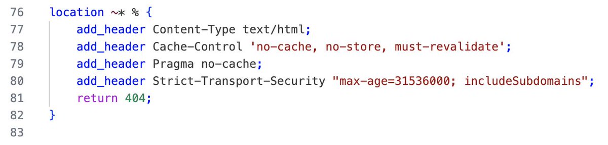 We hypothesize that the adversary patched this authentication bypass using the implant by returning a 404 whenever the request URI contains a percent sign. In other words, the implant ensured nobody other than the initial actor would be able to compromise the Cisco device. [2/2]