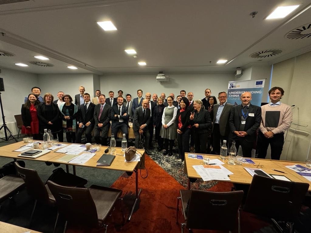 Congratulations to the <a href="/EUSMECentre/">EU SME Centre</a> for organising the interesting 'Understanding China Conference' in Brussels!

<a href="/EuropeanChamber/">European Chamber</a> <a href="/Italychina/">Italy China Council Foundation - ICCF</a> <a href="/SPI_SOC/">Sociedade Portuguesa de Inovação</a>  <a href="/EUChinaBA/">EU-China Business Association</a>