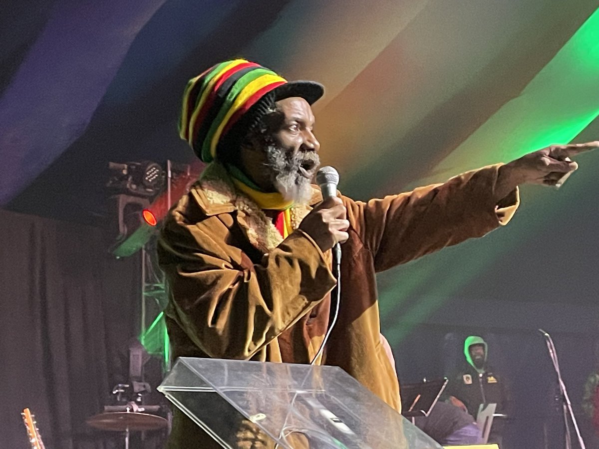 Ital K @ the reggae concert 10-28-2023 featuring Zion w/ Yard Squad, Nonstop Reggae and DJs Prof Skank &amp; Kuelker. Ital K, formerly of KDHX, continues his reggae program on English Pound Radio, &amp; he is a leader in the movement of Associate members to reform KDHX. Salute to Ital K!