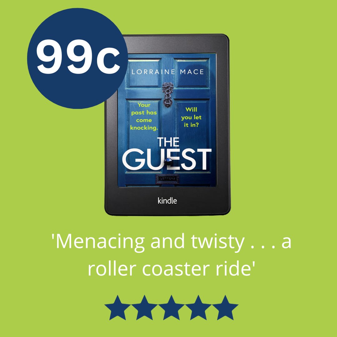 The Guest is on offer to USA readers! '⭐ ⭐ ⭐ ⭐ ⭐ Menacing and twisty' '⭐ ⭐ ⭐ ⭐ ⭐ Dark, disturbing and claustrophobic' amzn.to/3tUT4Mo Get your copy now for just 99c! #PsychologicalThriller #readersoftwitter #readingcommunity