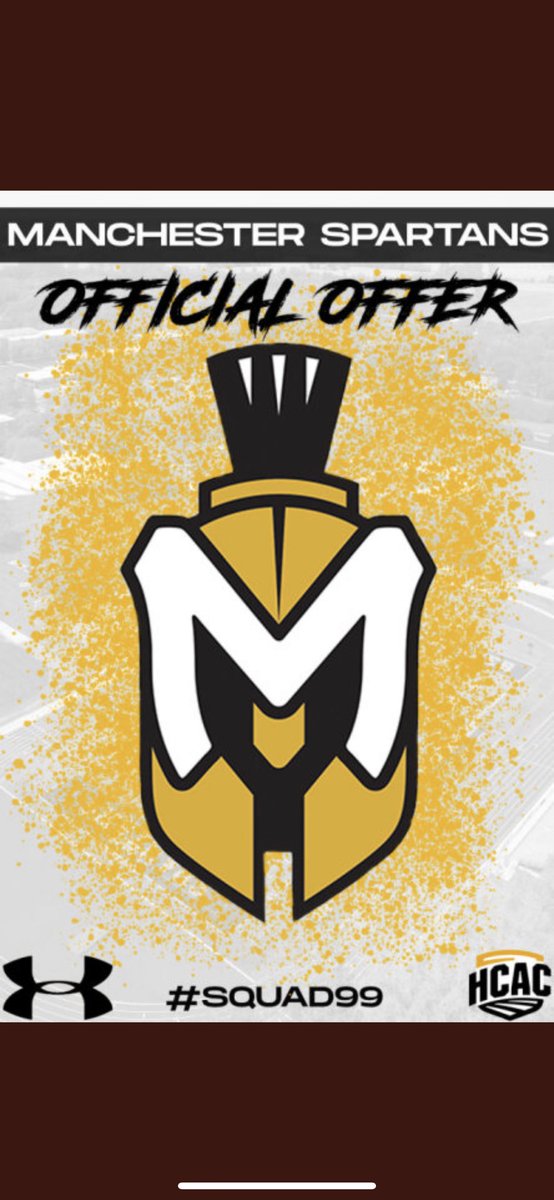After a great phone call with @CoachWelton_MU I am blessed to receive my second offer to Manchester university.