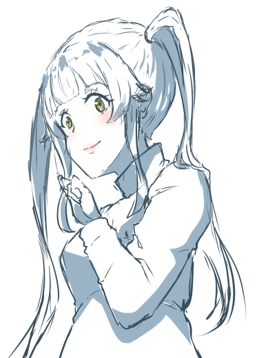 「上手く描き表せないけど、こういう感じの細いツインテが好きなんすよ」|ベルクート@艦これ絵描きのイラスト