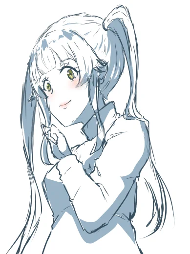 上手く描き表せないけど、こういう感じの細いツインテが好きなんすよ
