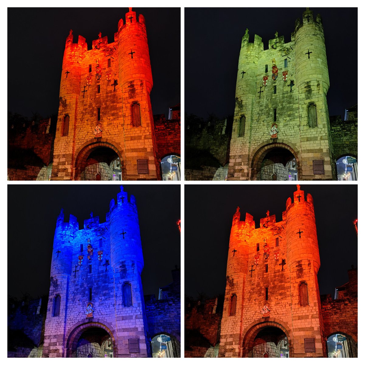 derek2bell's tweet photo. The changing colours of Mickelgate Bar as you enter York
📸 29 October 2023
#YorkCityWalls #York #Micklegate https://t.co/TXqnrED5wm