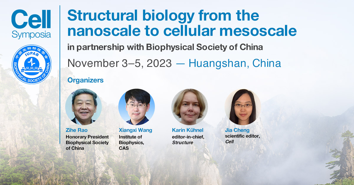 CellPressNews's tweet photo. Don’t miss your chance to register &amp; hear Wah Chiu @Stanford present Cryogenic electron microscopy informs progressive structural alterations of macromolecules in action #CSStructuralBiology23 https://t.co/BqLtmF80eP https://t.co/rKc7OmOPzB