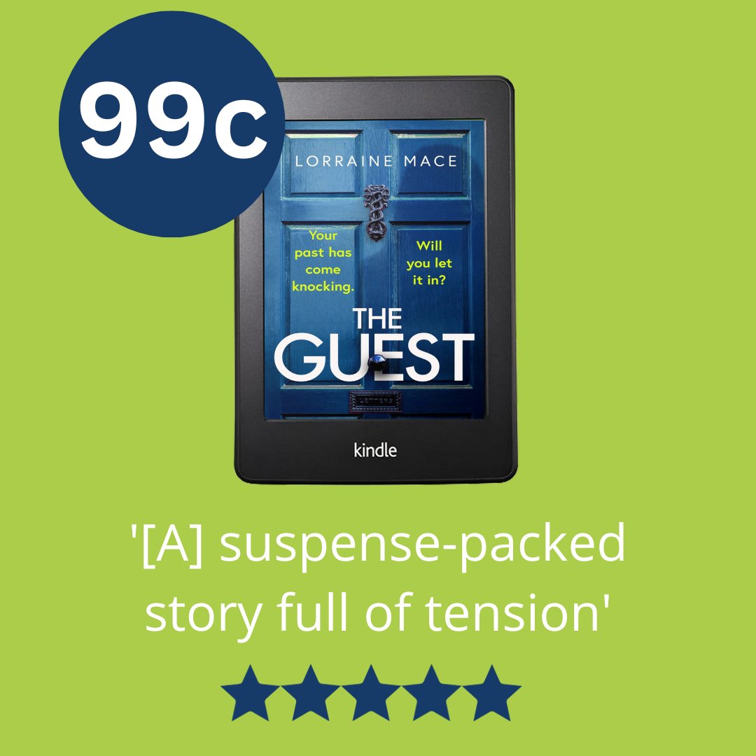 The Guest is part of the USA Kindle deal. A gripping rollercoaster of a read about the darker side of friendship, with a shocking twist. Perfect for fans of Rona Halsall, K. L. Slater and Miranda Rijks. amzn.to/3tUT4Mo Get your copy now for just 99c! #readersoftwitter