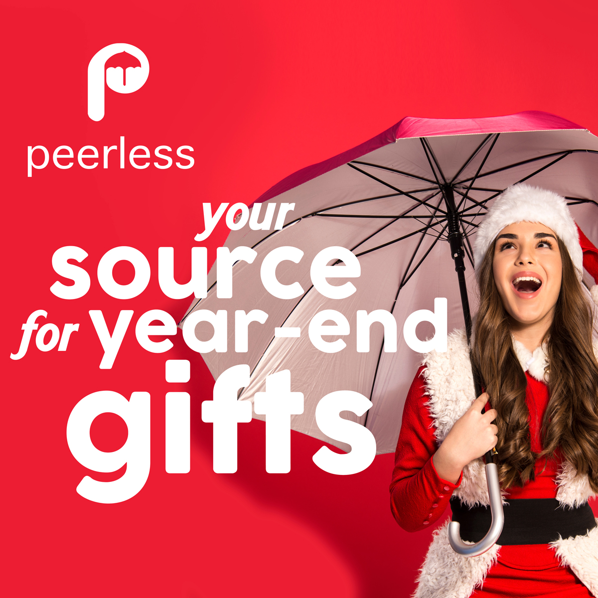 TIS THE SEASON! Peerless is your source for year-end gifts. We've got a holiday look book for you to use, and you can customize it by following the link on our website!

Look Book: viewer.zoomcatalog.com/peerless-umbre…