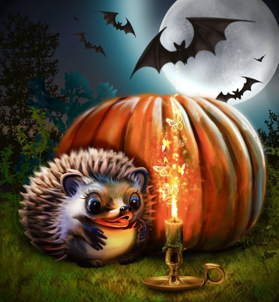 ‼️ATTENTION!‼️
🎃Halloween collection from the community <a href="/FoxyGang_/">FoxyGang</a> !🎃

A beautiful and sexy stranger is waiting for you! 🥰😍
Invite her to your collection, and you will get a cute hedgehog with a pumpkin as a gift! 🎁

Hand-drawn artworks

20 XTZ

 Links⤵️